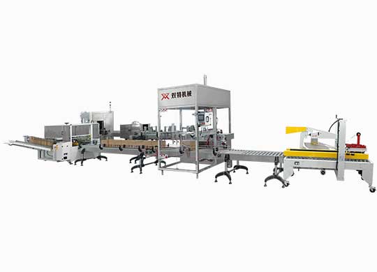 ST-ZX-500型全自動(dòng)開(kāi)箱、裝箱、封箱機(jī)組